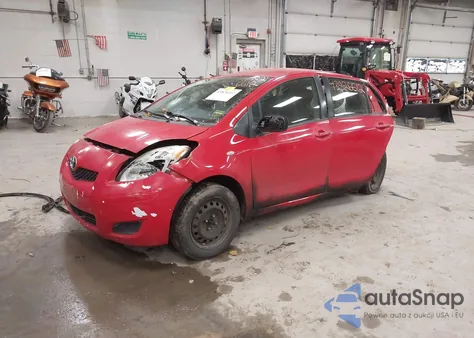 2010 Toyota Yaris из США, поврежденный, VIN JTDKT4K38A5282911